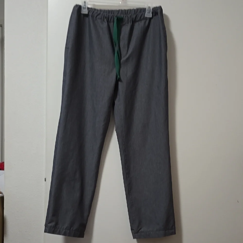Figs Gray and Green Joggers with Relaxed Fit
